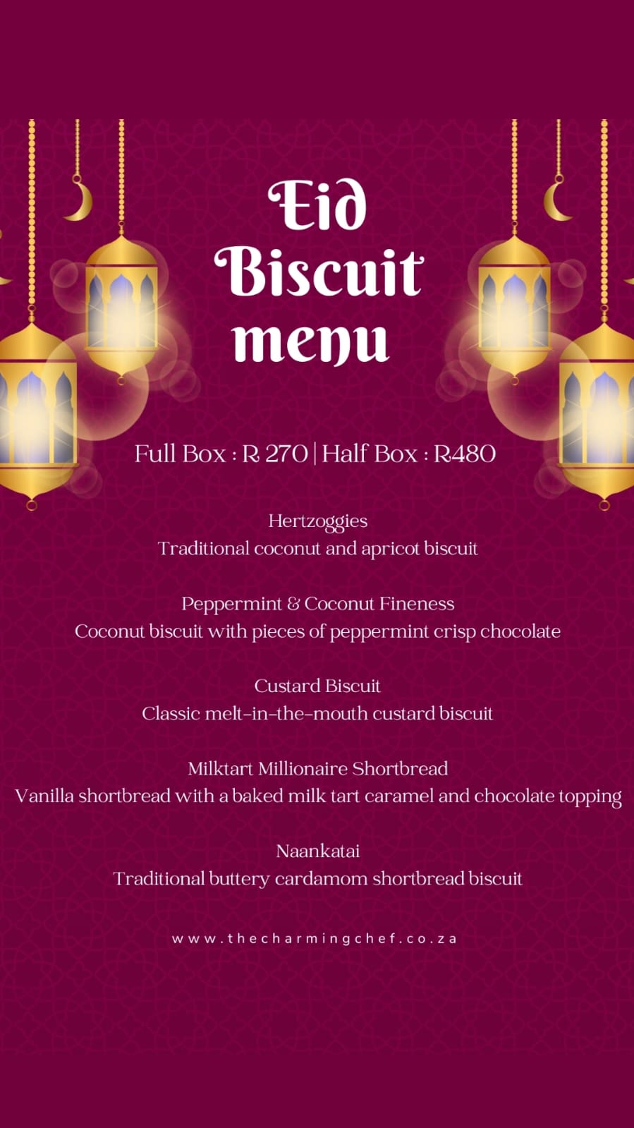 Eid Biscuit Box
